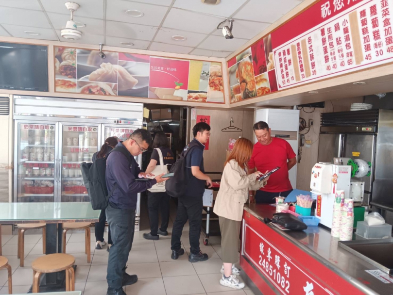 中市府大型用氣餐飲業稽查    開罰不符規定2業者並限期改善