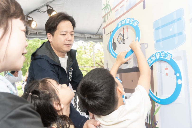 新竹市對登革熱宣戰了！邱臣遠強調沒人可以置身事外