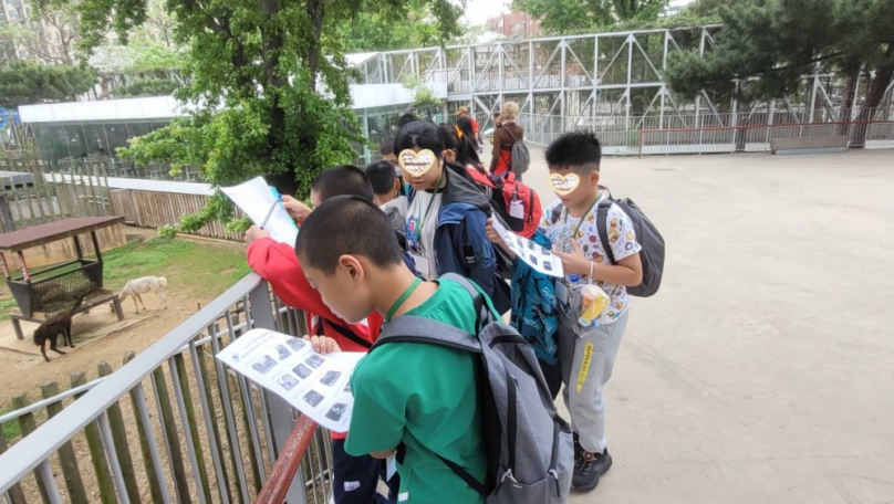 北台中家扶中心大里服務處屯區志工隊陪孩子日遊活動學習環境教育知識