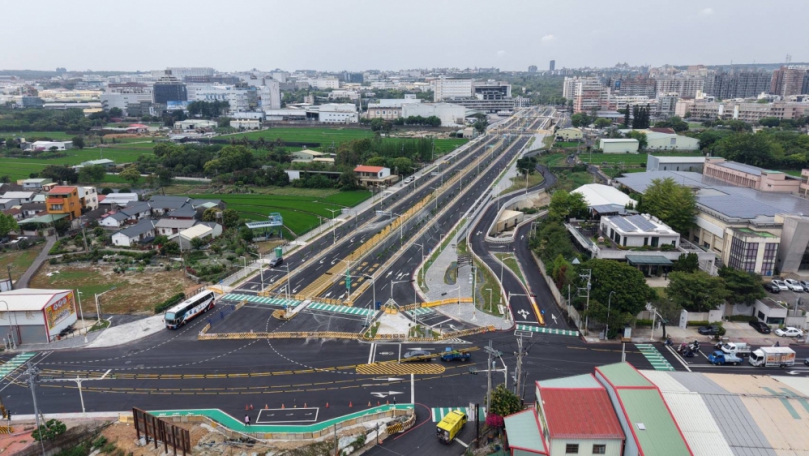 台中市政路延伸第一標5月通車倒數！助攻捷運藍線交通壅塞有解