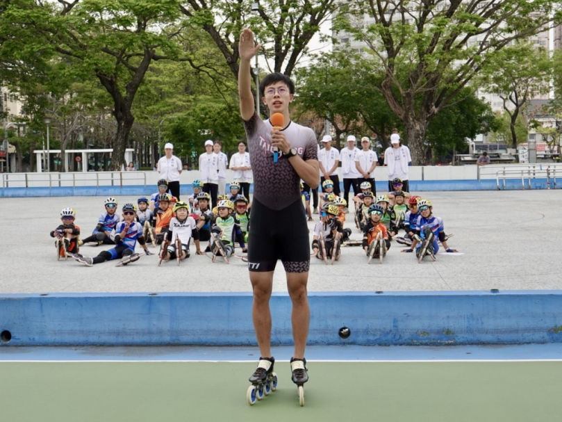 台中市長盃滑輪溜冰賽熱血登場     運動局：積極培育優秀人才