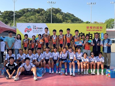 114全中運自由車場地賽台中團隊單日狂奪7金