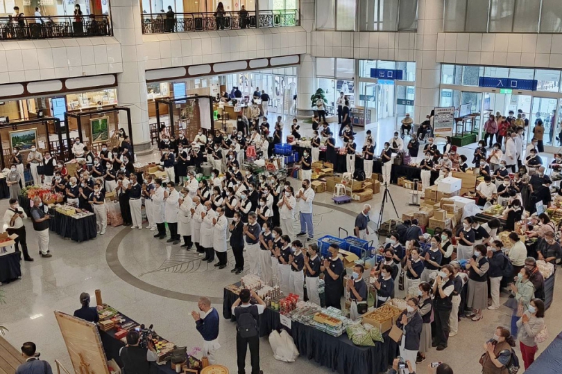 台中慈濟醫院大愛共善惜福市集 募愛助緬甸震災