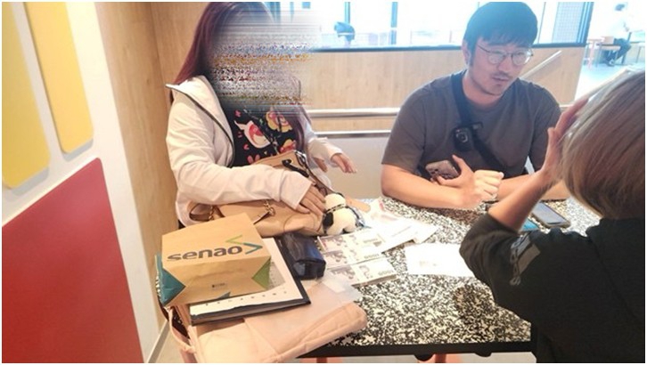 家庭主婦遭詐30萬元，女車手被員林警方逮捕。（照片分局提供）