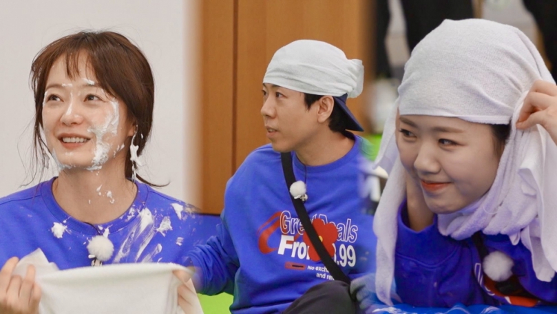 《RM》全昭旻回娘家  瘋狂舉動讓情敵池睿恩滿臉鮮奶油  崔丹尼爾踩肥皂水摔個四腳朝天  搞笑模樣像極李光洙