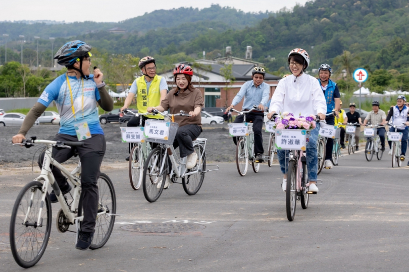 福興悠遊樂騎活動　許縣長領騎同樂