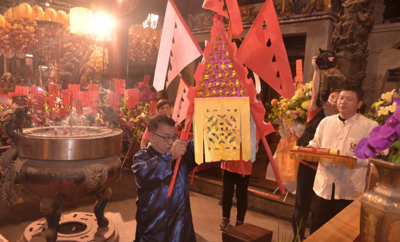 西螺福興宮三獻古禮承百年儀制　閤臺眾善信團聚祈福叩謝神恩