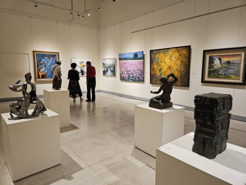 72年後重現首屆水墨特選  中部美展295件作品呈現跨世代差異