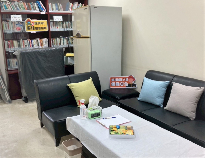 新竹市消防局推動「醫療駐點服務」 邱臣遠：保障消防同仁身心健康