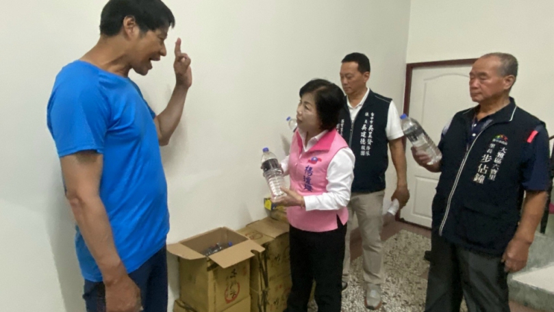 大雅「這里」住50年等不到自來水    楊瓊瓔爭取延管工程年底前完工