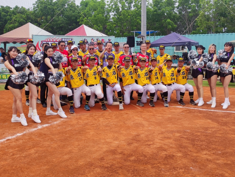 全國消防公益壘球賽嘉義縣火熱開賽 寶格春輝企業回饋地方贊助