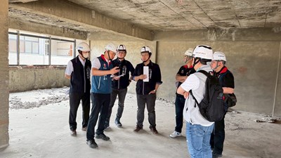 中市都發局完成清水老舊建物塌陷物清除作業