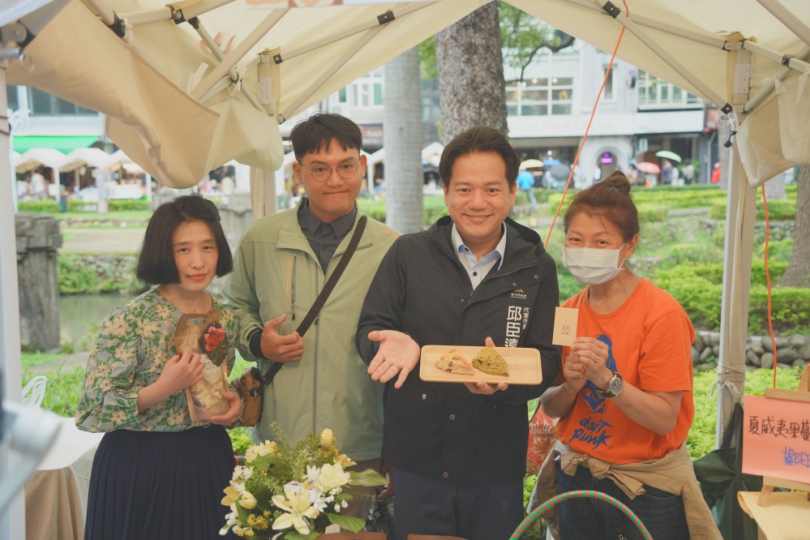 麵包控、甜點控都來朝聖    新竹市椪柑市集護城河畔歡樂登場