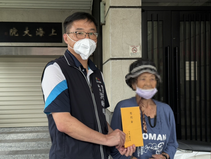 澎湖8旬母跨海來台照顧重病兒   中市府啟動關懷機制表達慰問