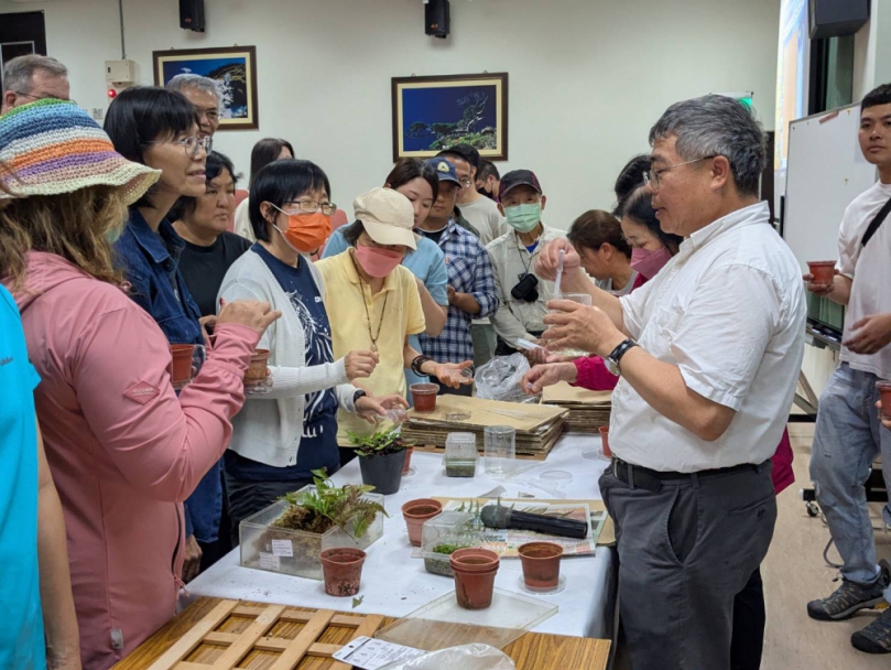 林業及自然保育署臺中分署首度舉辦蕨類繁殖技術工作坊 推動原生植物保育與山村綠色經濟