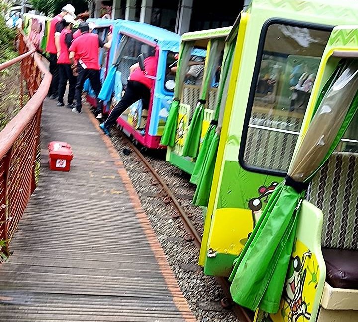 烏來台車出軌   5人輕傷   新竹林業分署致歉究責