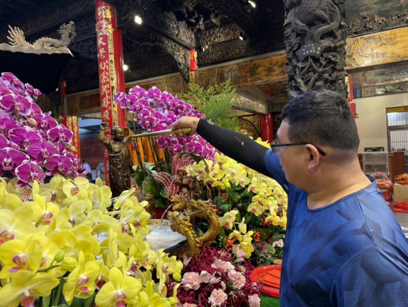 鎮瀾宮慶祝釋迦牟尼佛誕辰　隆重舉行「浴佛」祈福儀式