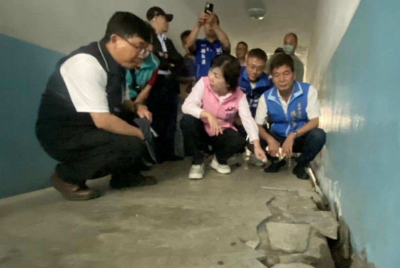 百年泰安車站損毀慘況曝   立委楊瓊瓔緊急會勘啟動搶修