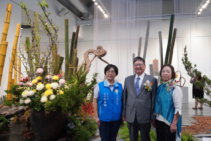 體驗生活的美好！新竹縣中華花藝協會會員聯展   文化局美術館磅礡登場
