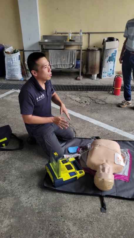 強化社區防災能力   警邀消防手把手傳授防災撇步