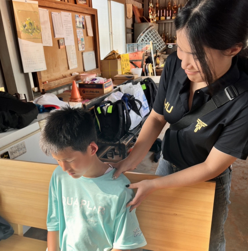 支援嘉義縣軟網隊運動防護 南華大學學程防護團隊展實力　