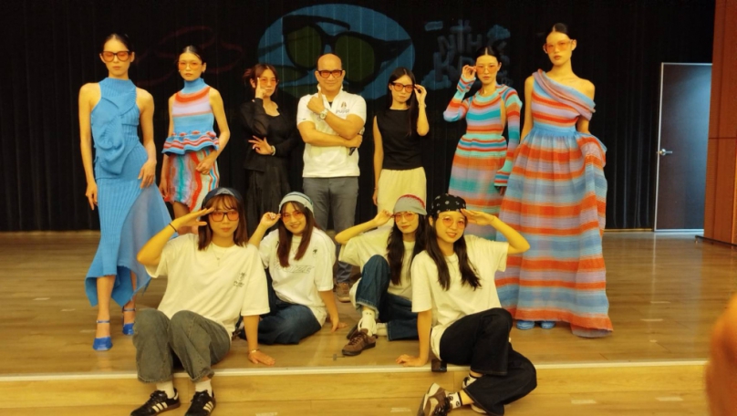 防藍光墨鏡下的另類時尚    清大輔大攜手共譜無藍害fashion