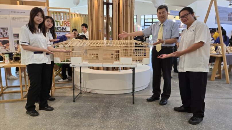 ​東勢高工設計群作品展邁入第四屆即日起東勢林業文化園區精采登場