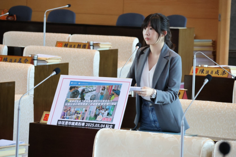 台中市議員徐瑄灃關心多項都市更新與道路建設議題進展，並提出具體的興革意見