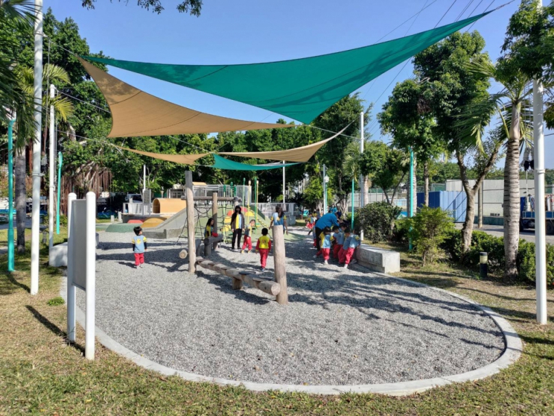 佳里體育公園特色遊戲場勇奪建築園冶獎  融合在地特色打造親子新地標