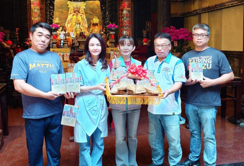 （影音）／太平媽加持乖乖限定禮盒　西螺福興宮再掀搶購熱潮