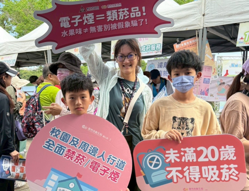 響應世界高血壓日   新竹市辦園遊會暨健走   靜心湖難得不平靜