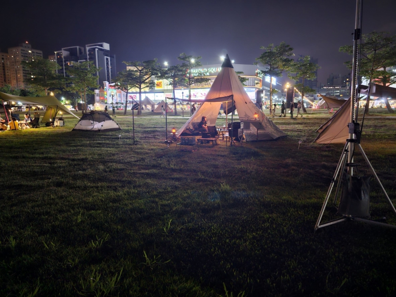 風城野營祭熱鬧開幕  大湳雅公園化身未來森林   2000人共享滿天星斗