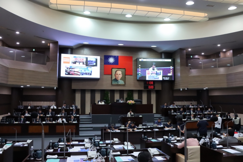 南投縣議會第20屆第5次定期會開幕