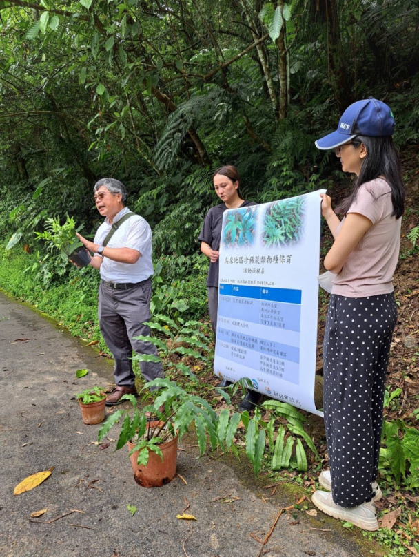 林保署舉辦珍稀蕨類守護行動   確保生物多樣性