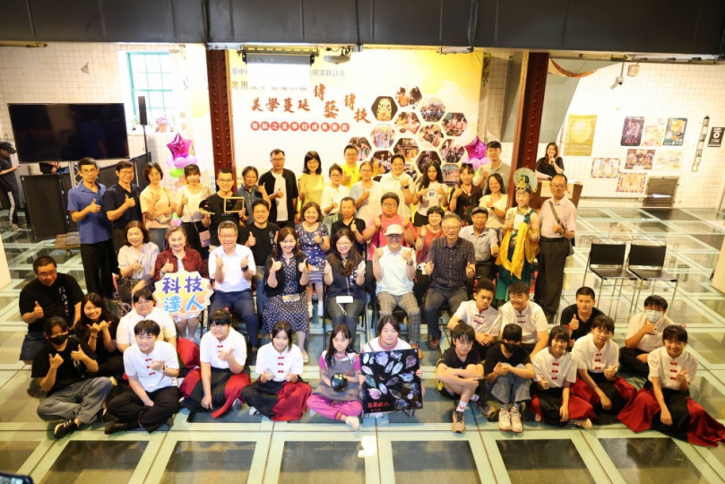 中市傳統藝術與STEAM教育成果展登場   12所「傳藝領航之星」學校秀起來