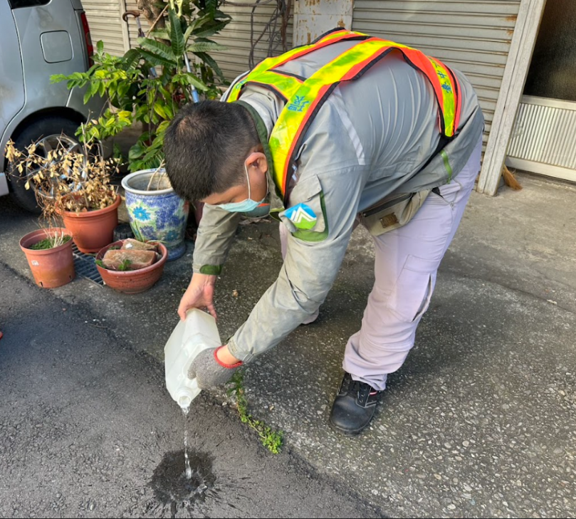 防堵登革熱！中市環保局籲落實「巡倒清刷」防堵登革熱