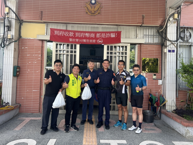 粽情粽義！民進黨台中市議員蔡耀頡端午節前夕慰勞員警辛勞