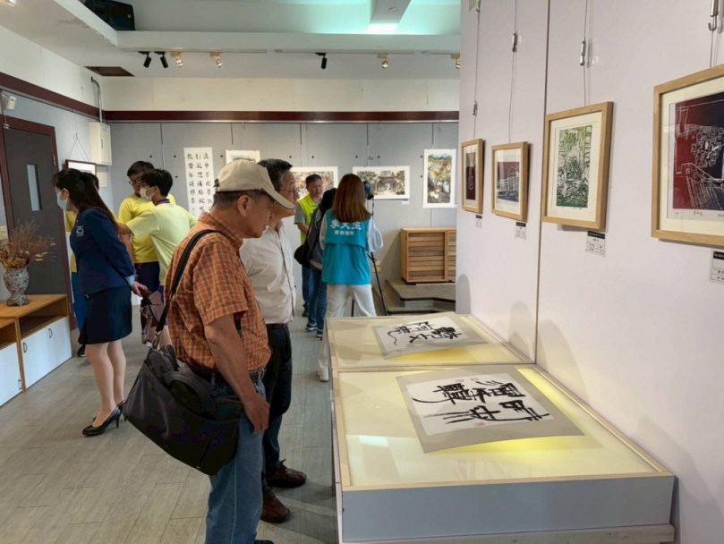 中市立霧峰國中美術成果展邀請共賞青春視角的校園之美