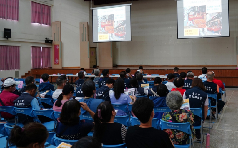 斗六市西市場改善工程第3次說明　攤販安置與道路通行安全並重