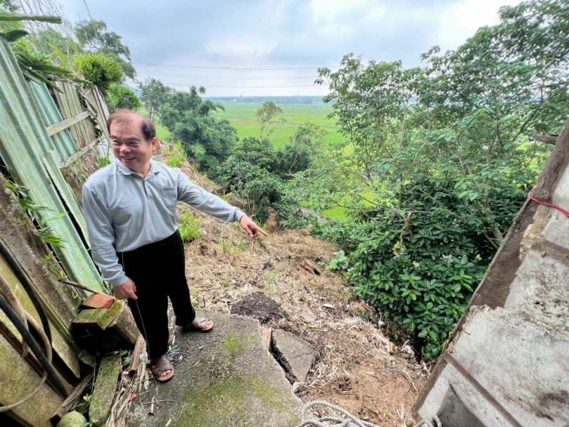 外埔區邊坡整治工程啟動　議員施志昌爭取290萬經費保障民眾安全