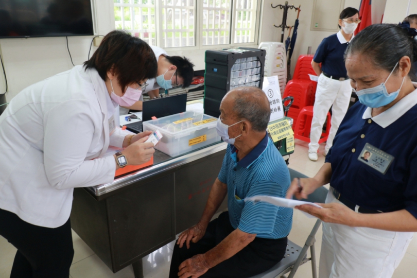 台中慈濟啟動西醫巡迴醫療首發外埔區大東里