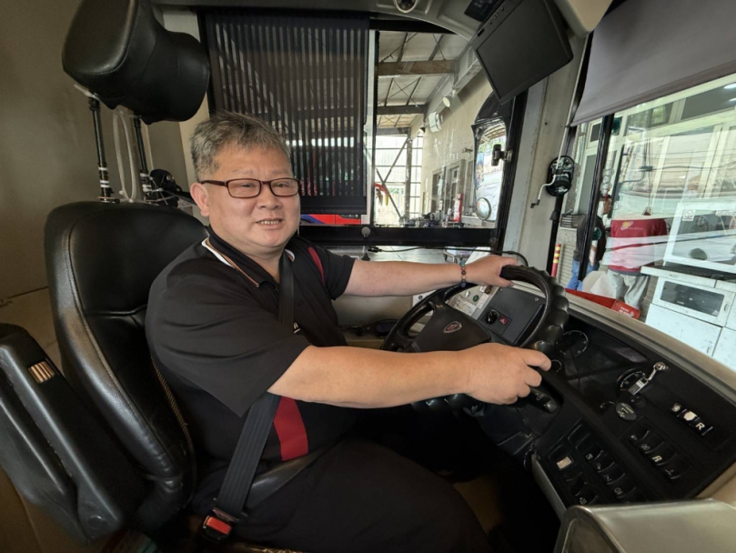 職人精神！台中公車駕駛下午5時睡、凌晨3時起 為你準時發首班車