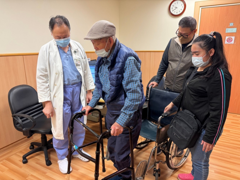 體外反搏治療助心衰竭九旬翁重生 可走路還逆齡