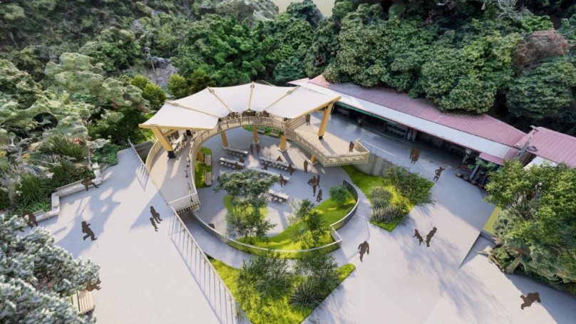 舒適登山新地標！大坑觀音亭休憩平台預計7月底完工