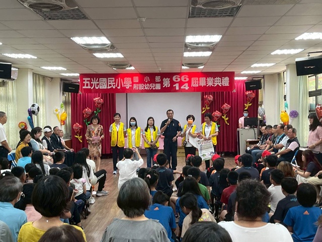 畢業典禮季到來　烏日警強化校園安全維護  提升學子「識詐」能力