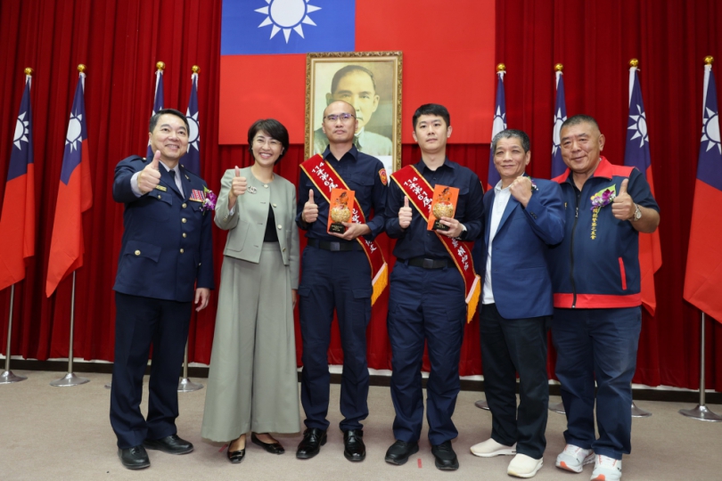 警察節將至　縣府表揚19位模範警察及績優同仁