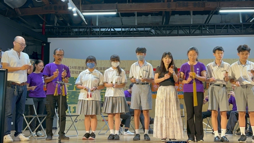 114年度重要傳統表演藝術傳習結業藝生推廣活動案首場紀實 傳統表演藝術傳習結業藝生再綻放