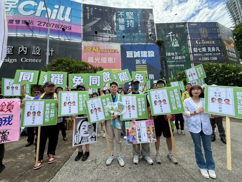 高雄Wecare罷韓志工團加上南罷天志工團啟動全台巡迴應援行動  首站14日從台中出發