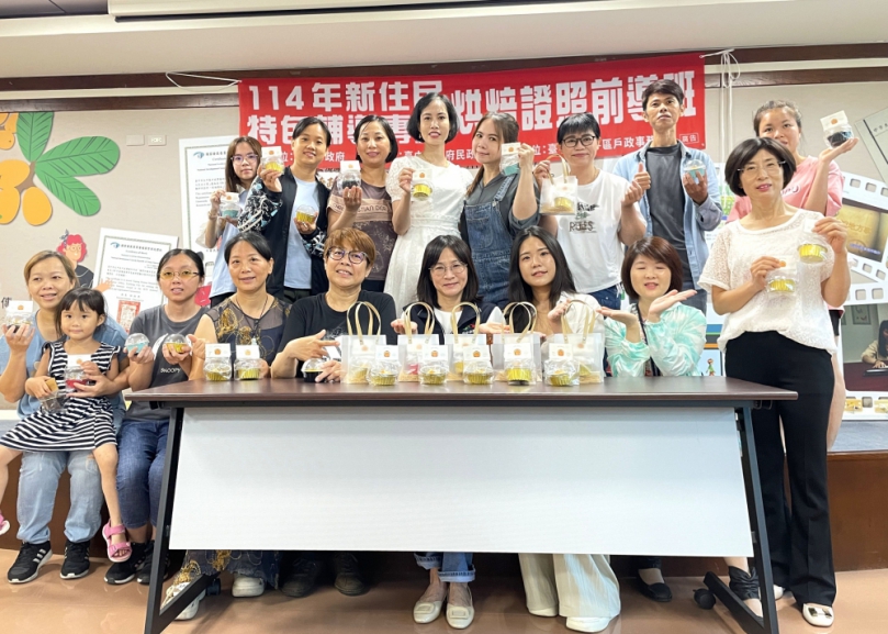 新住民「烘」出職場力！太平戶所推烘焙證照前導班助攻就業夢