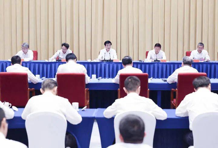 王滬寧在兩岸融合發展示範區建設專題推進會上強調  高品質建設兩岸融合發展示範區